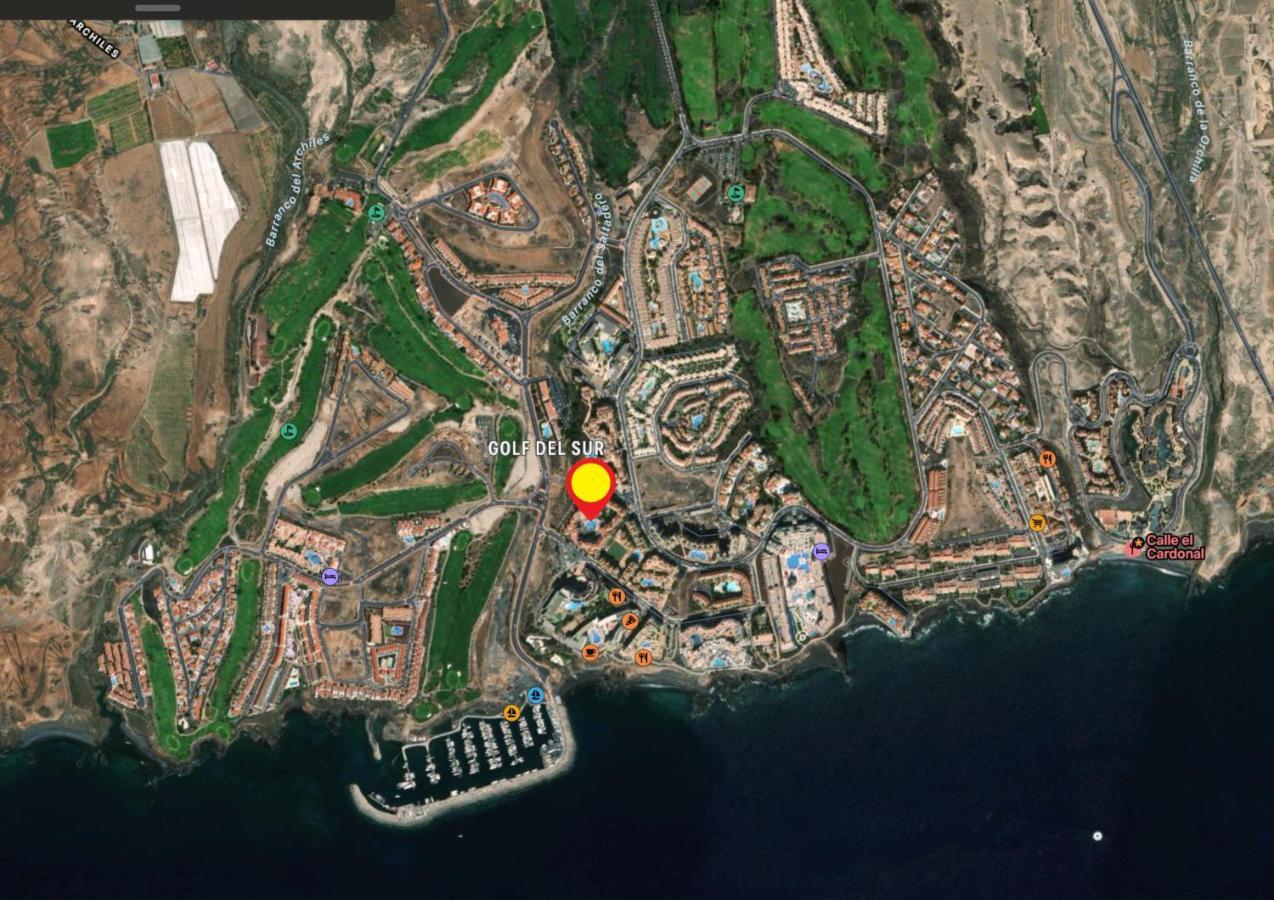 Apartamento con balcón y vistas al mar - Golf del Sur San Miguel de Abona Exterior foto